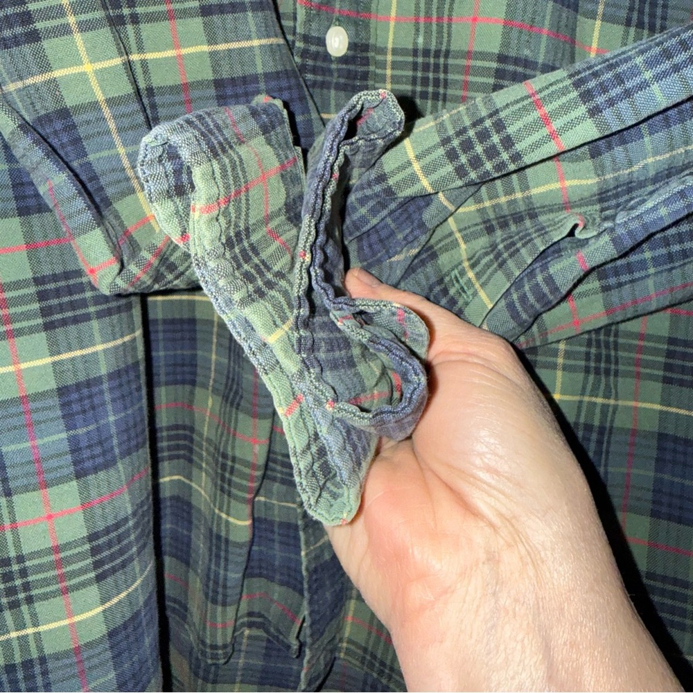 Ralph Lauren Blue Label Plaid and Striped Shirt Set - Picture 6 of 10